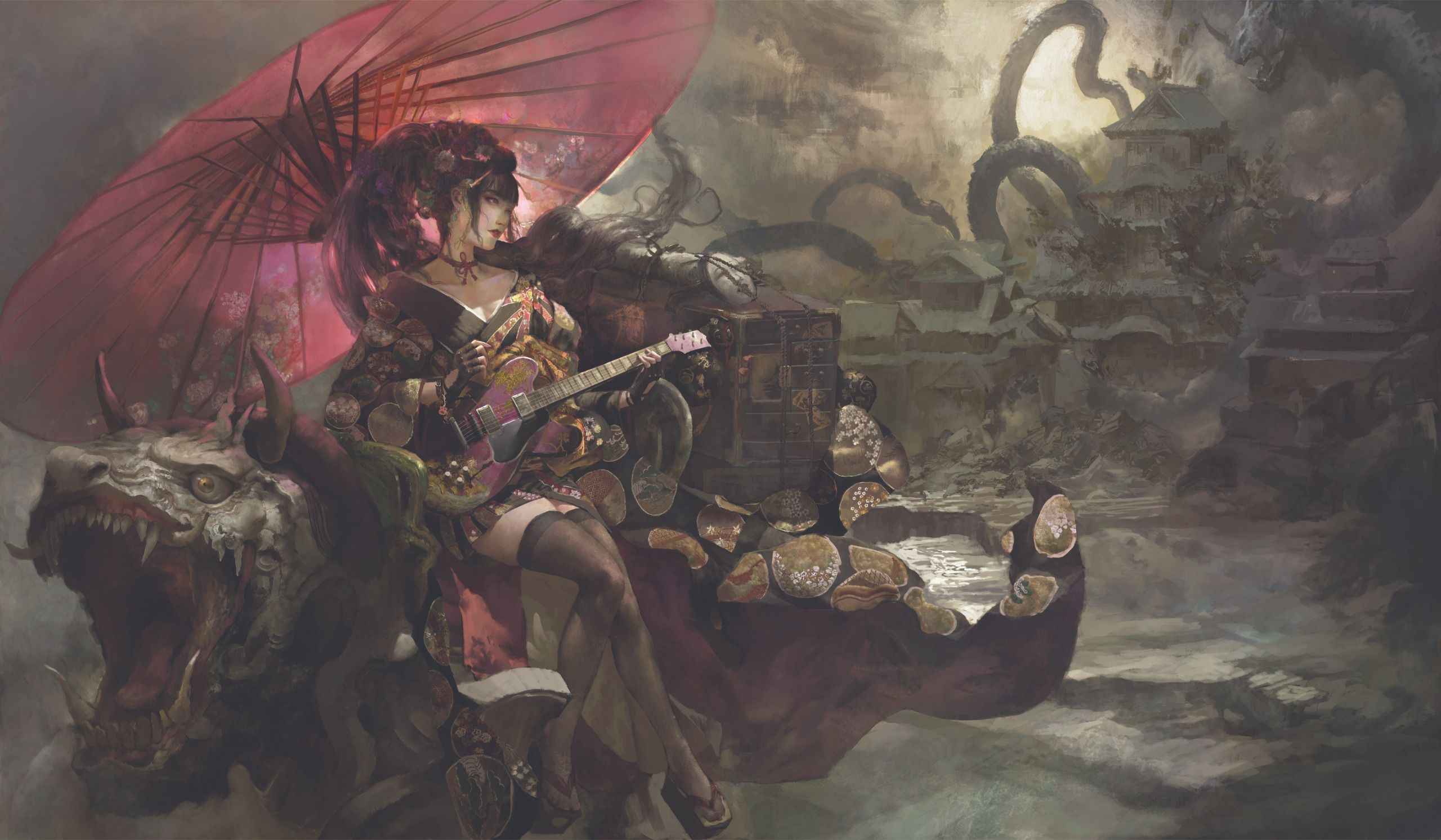 This underused Photoshop layer is key for adding atmosphere to fantasy art