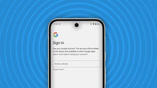 Add account to Android