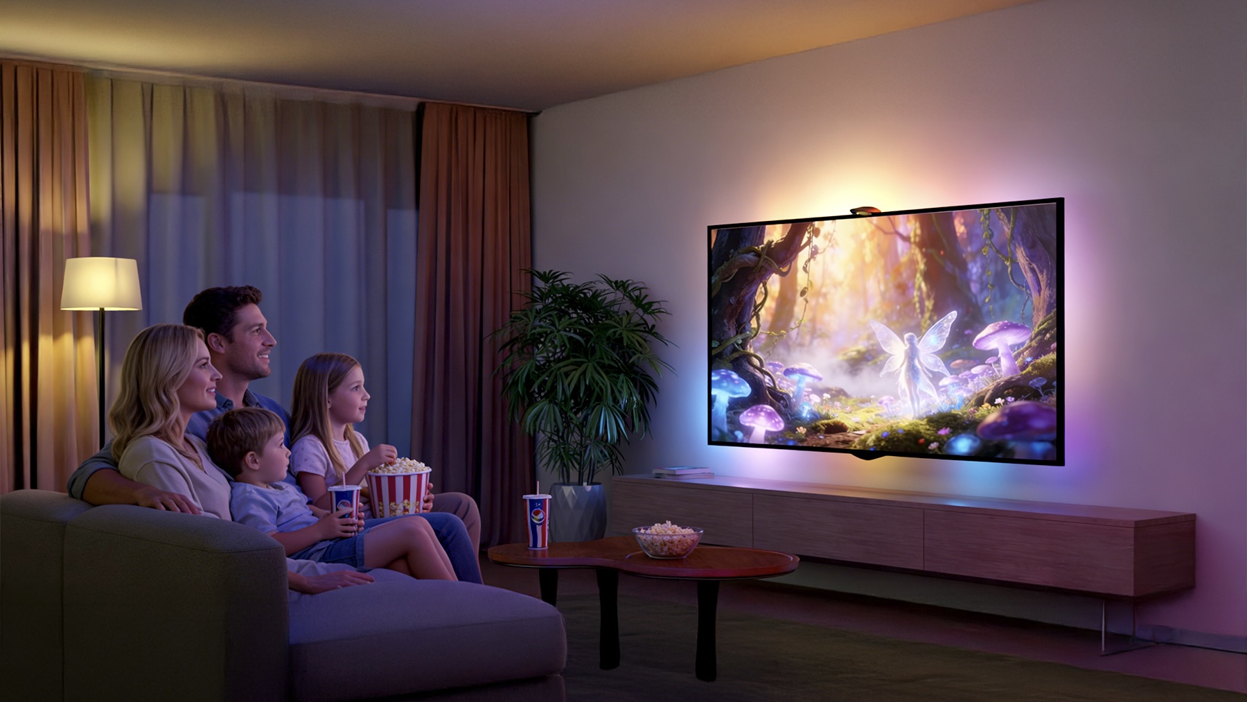 Lepro STV1 AI-Powered Smart TV Backlight