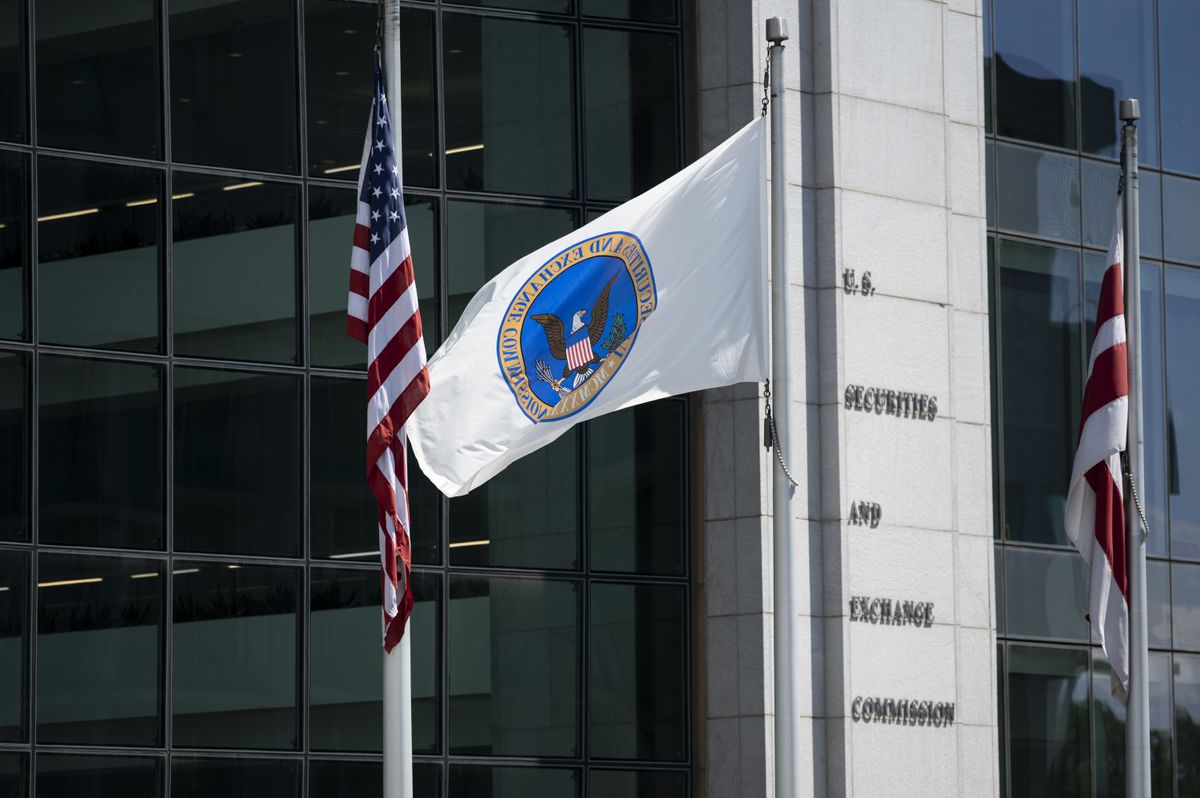 SEC: U.S. Securities and Exchange Commission building in Washington, DC