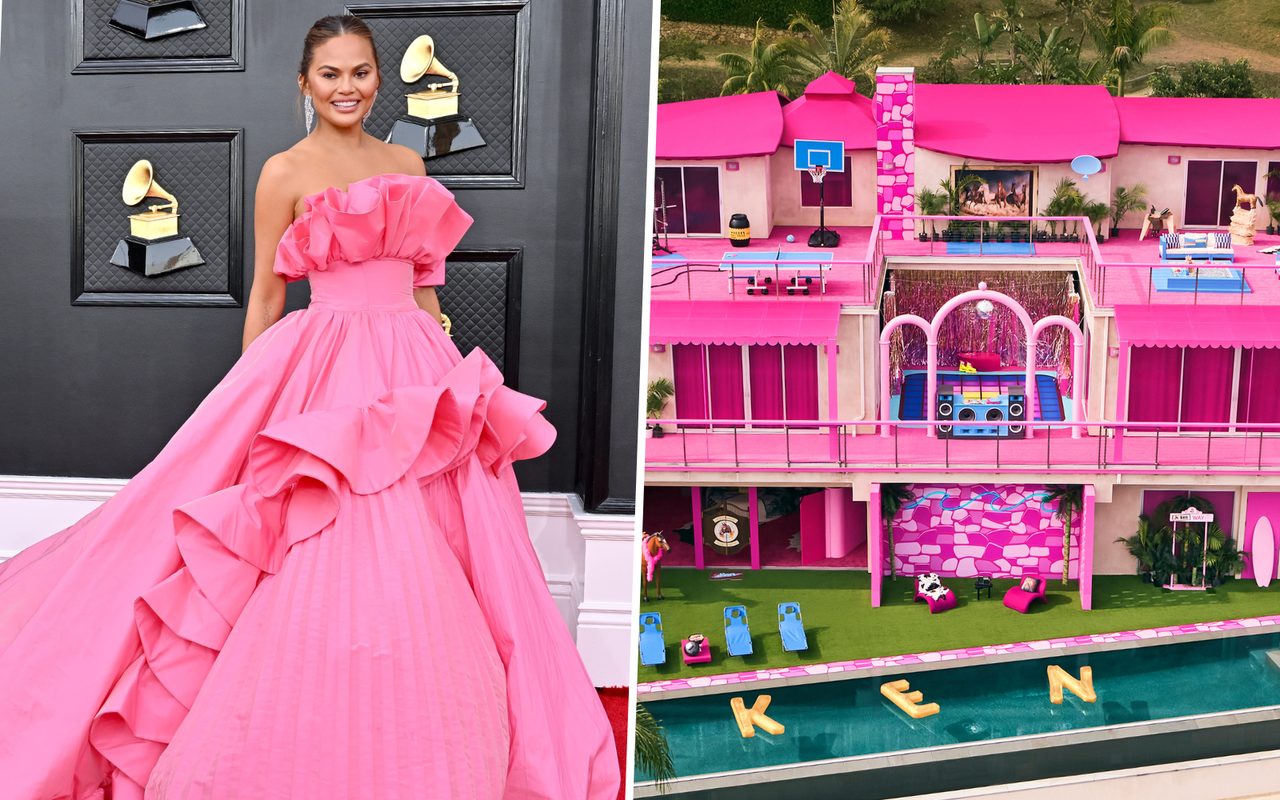 Chrissy Teigen and Barbie&#039;s DreamHouse