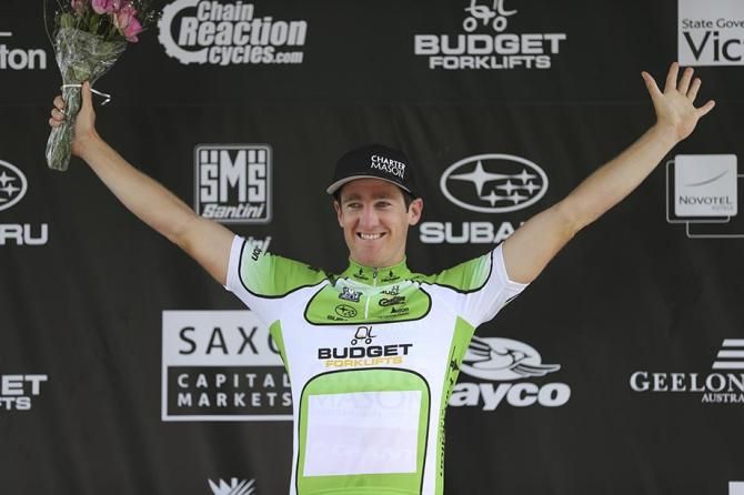 Ben Hill won the sprinters jersey