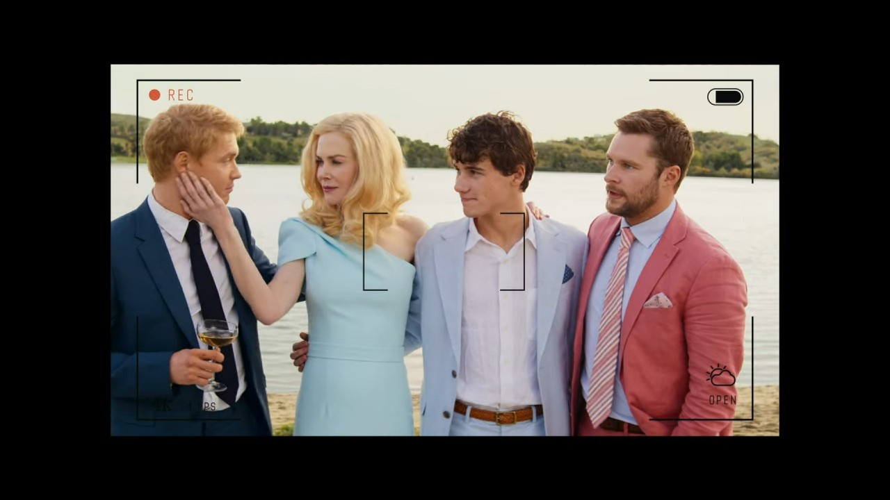 Nicole Kidman, Billy Howle, Jack Reynor y Sam Nivola en La pareja perfecta