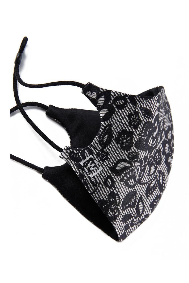 Wolford Wolford Reversible Lace Silk Face Mask