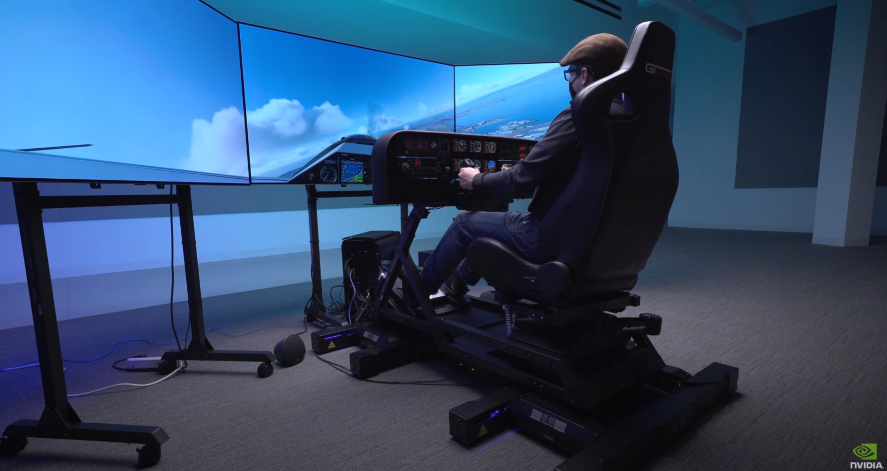 flight simulator gaming chair