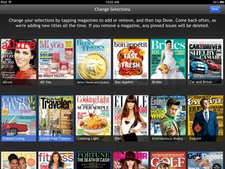 Next Issue for iPad content and pricing