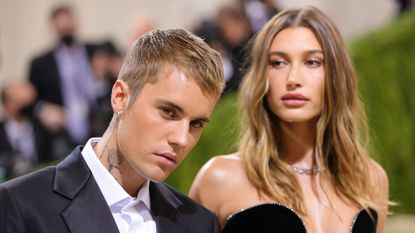 Justin and Hailey Bieber attend the Met Gala