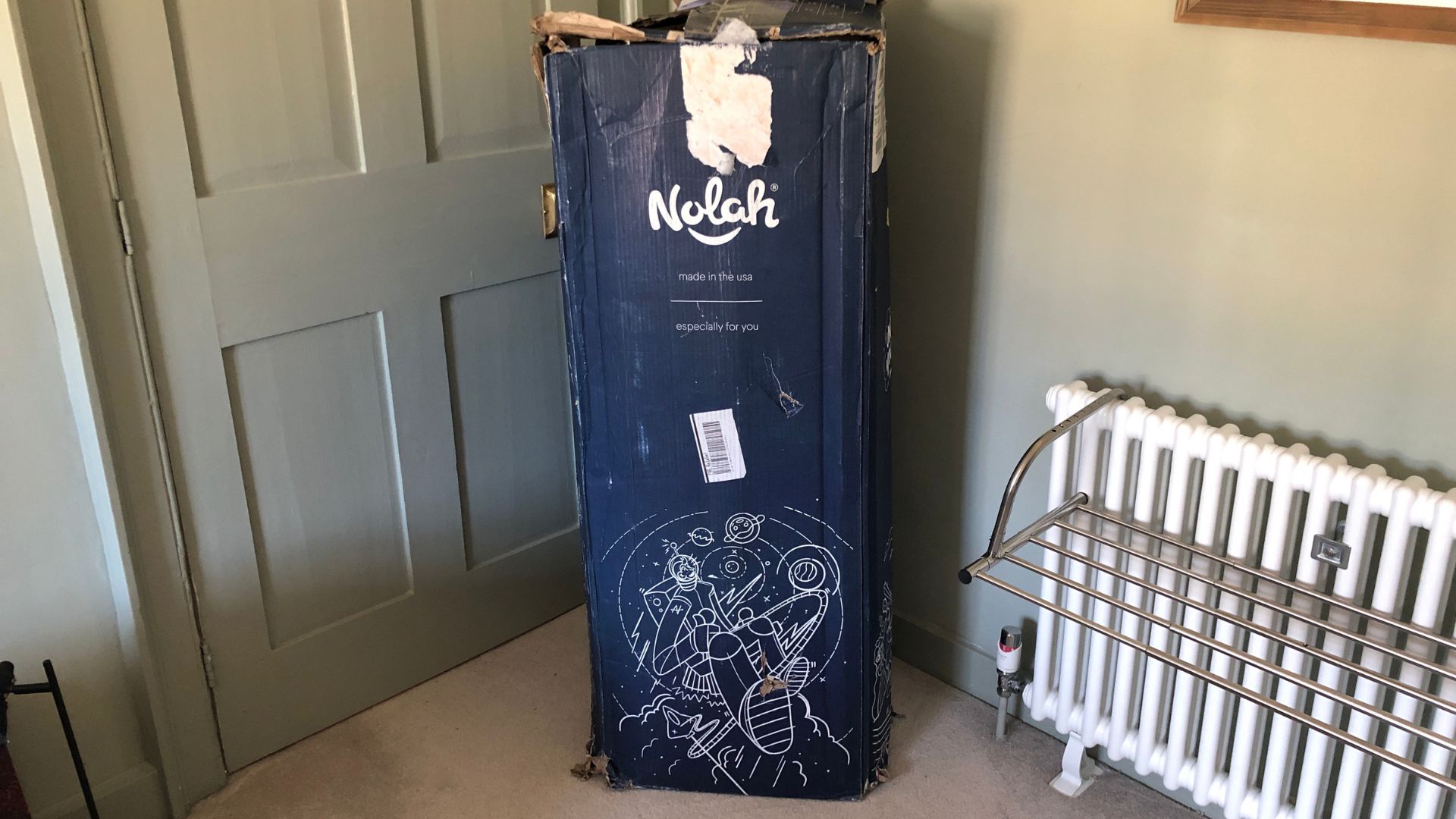 The Nolah Natural 11 in its shipping box