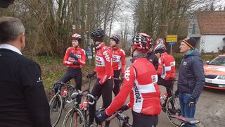 The Lotto-Soudal team recon some of the Flanders Classics