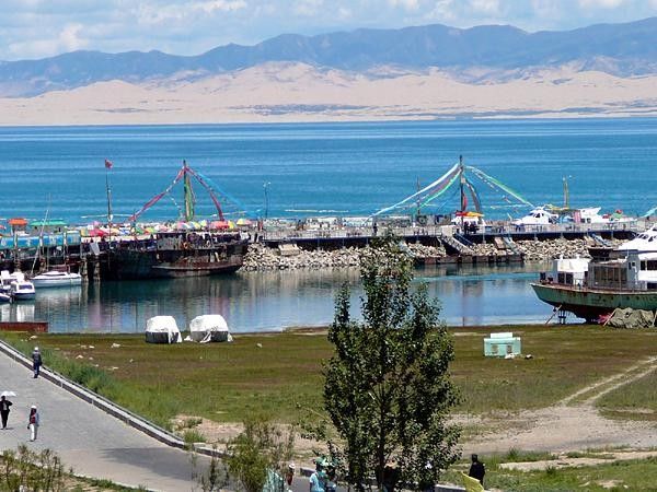 Qinghai Lake.