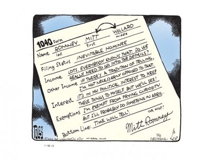 Romney's tax break
