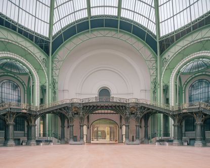 Grand Palais reopened with green framing and gorgeous stucco interiors renovated by chatillon architectes