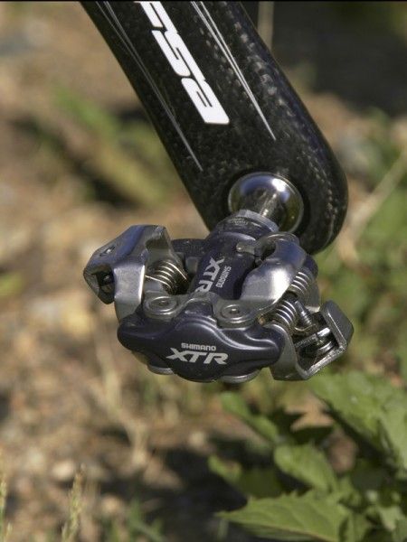 Shimano XTR pedals aren't the lightest around but they're among the most bulletproof and consistent on the market