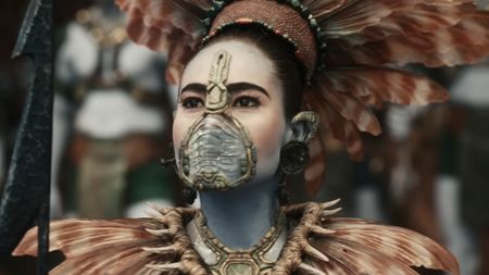 Namora (Mabel Cadena) looks ahead in Avengers: Doomsday.