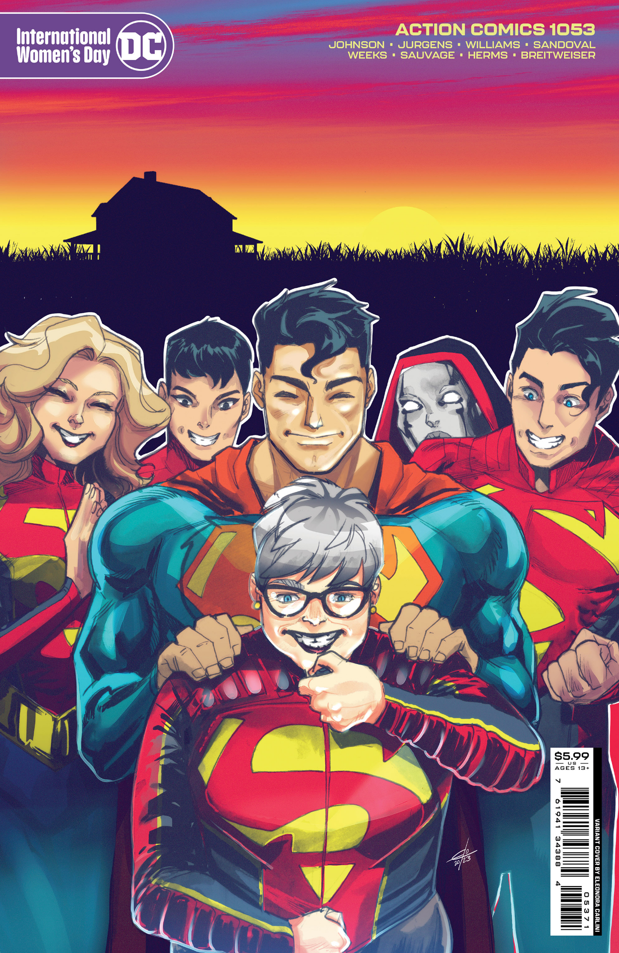 DC International Women's Day variant cover