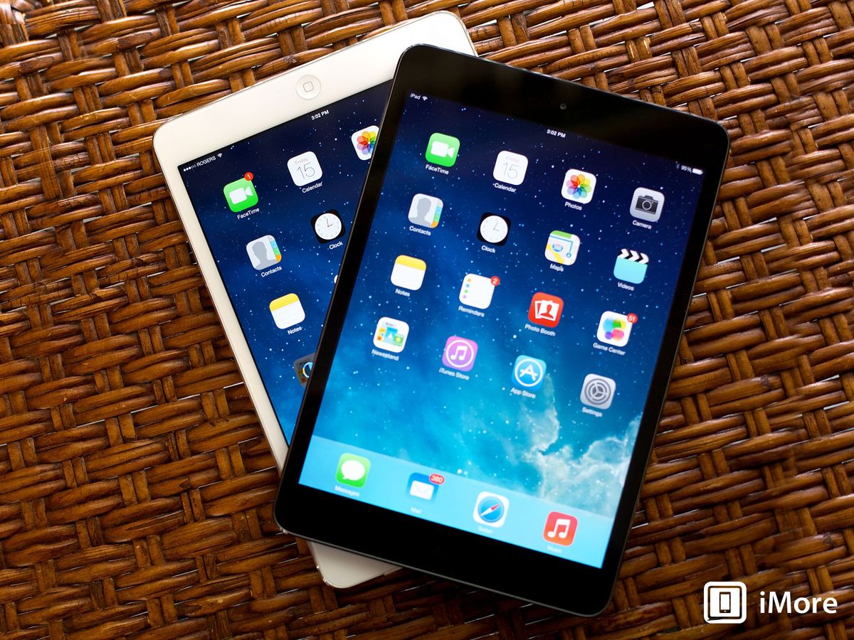 Retina iPad mini Silver vs. space gray gallery iMore