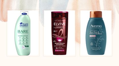 Three of the best high street shampoos from head and shoulders, l'oreal and aveeno