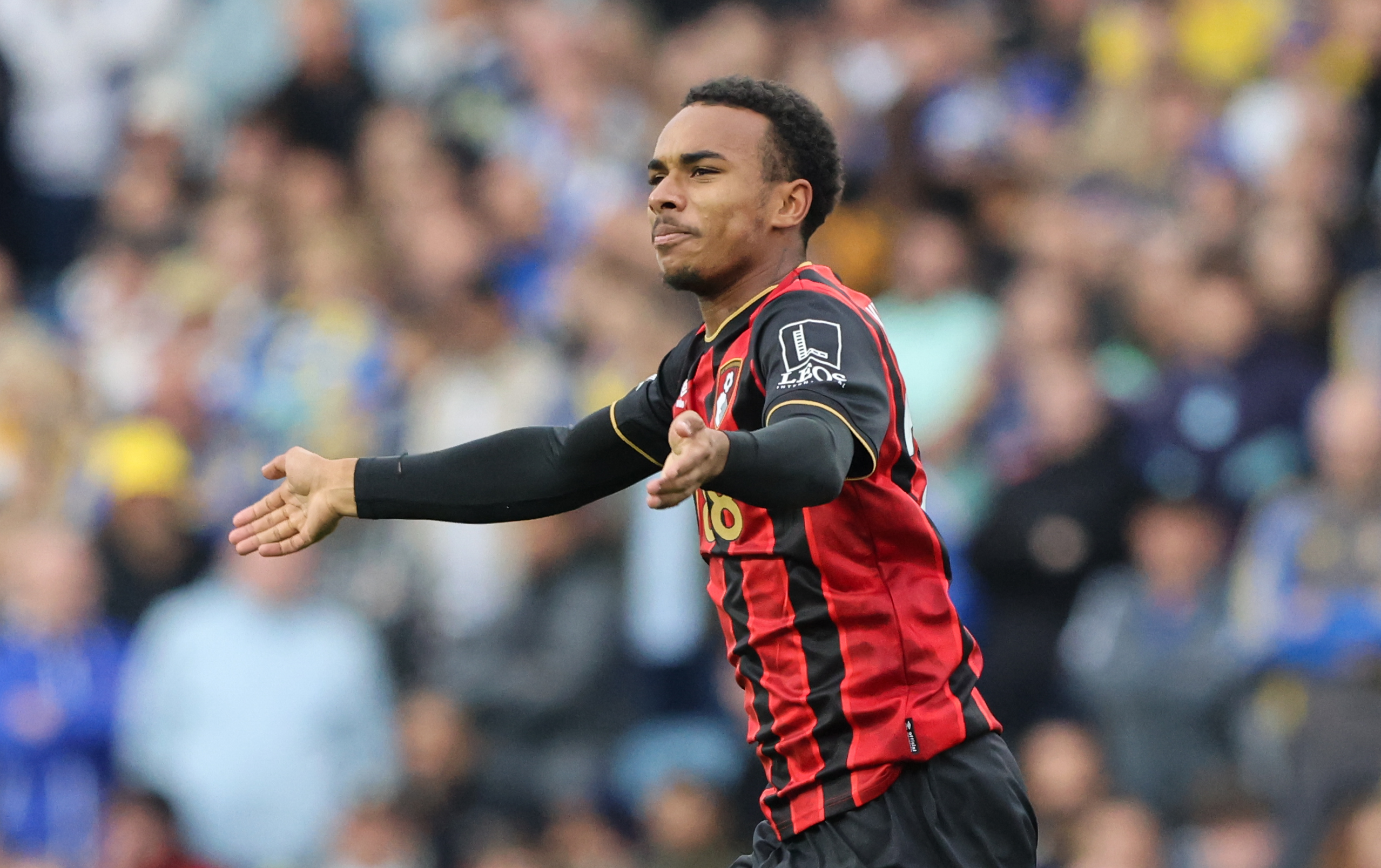 Bournemouth forward Eli Junior Kroupi