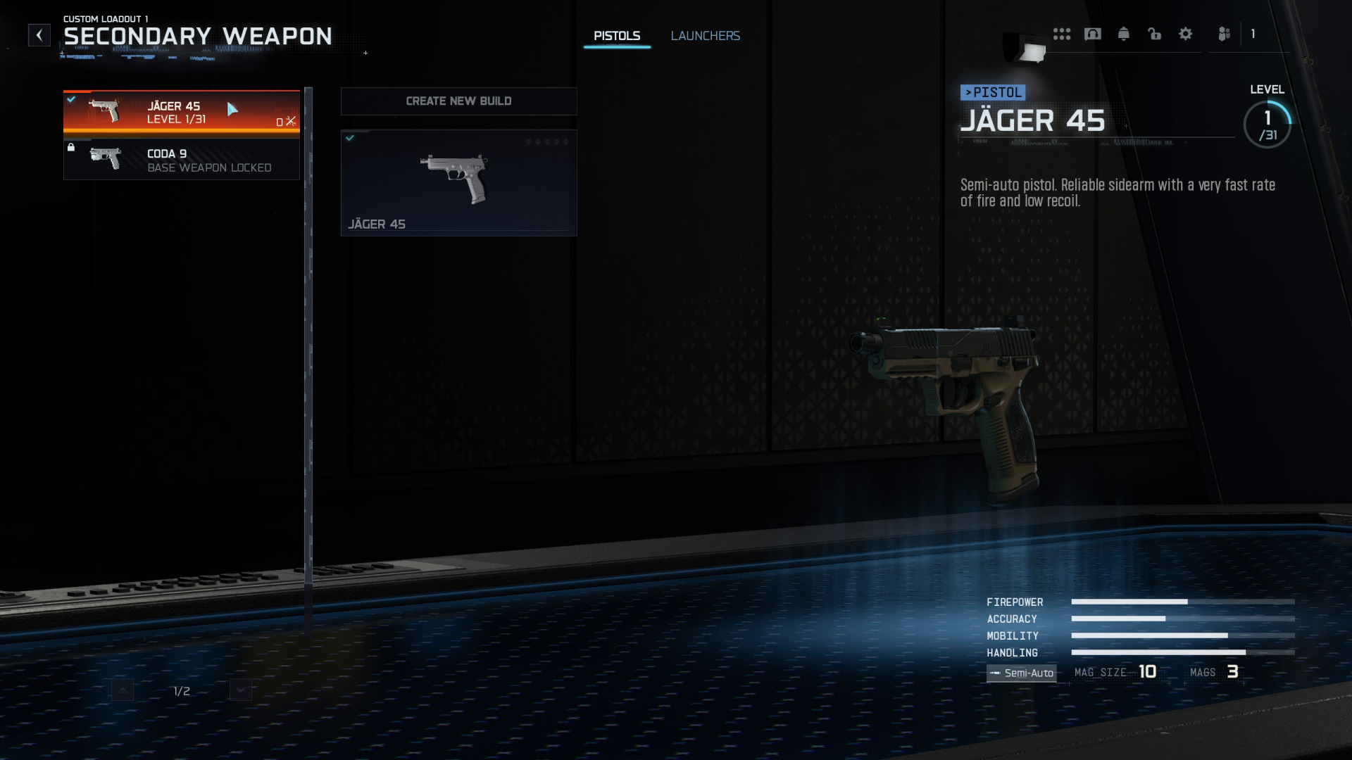 Black Ops 7 guns – Jager 45