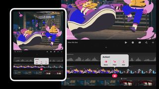 Procreate Dreams everything you need to know; an animation timeline bar on an iPad