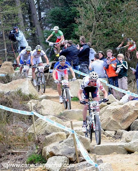 Leaders through the three-way rock drop.