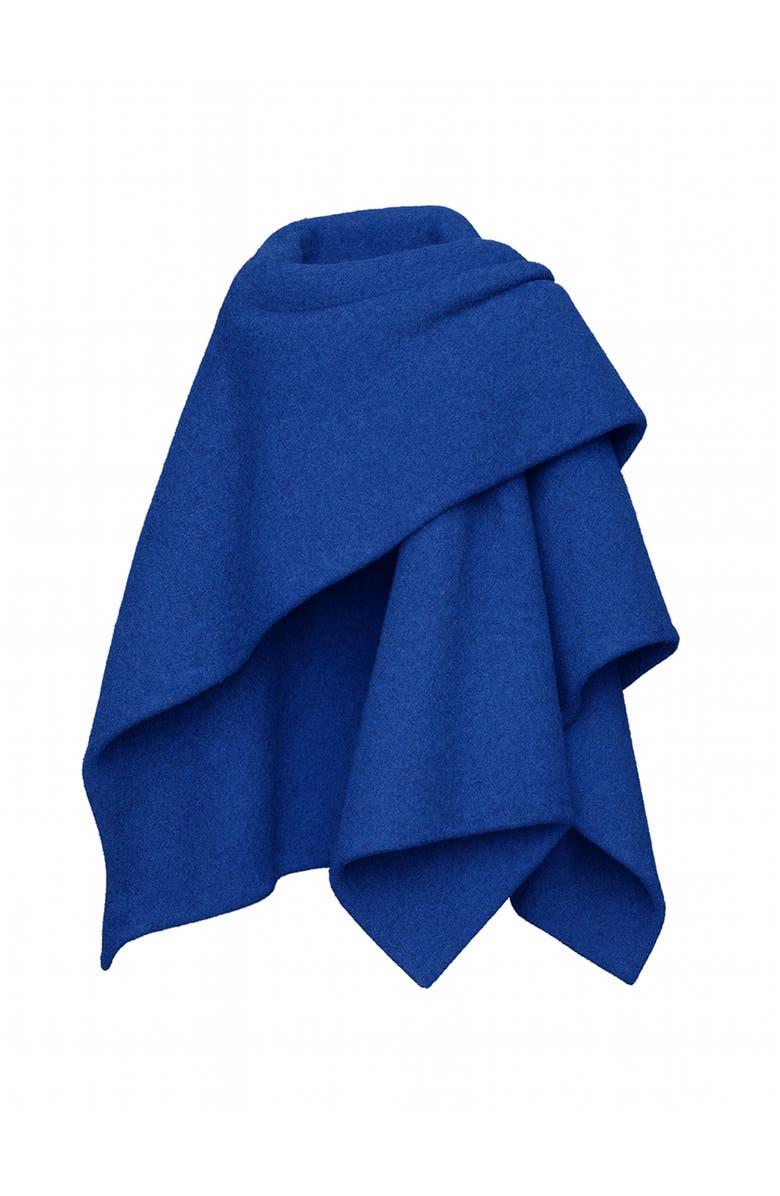 Serenity Cobalt Blue Handmade Wrap Cape
