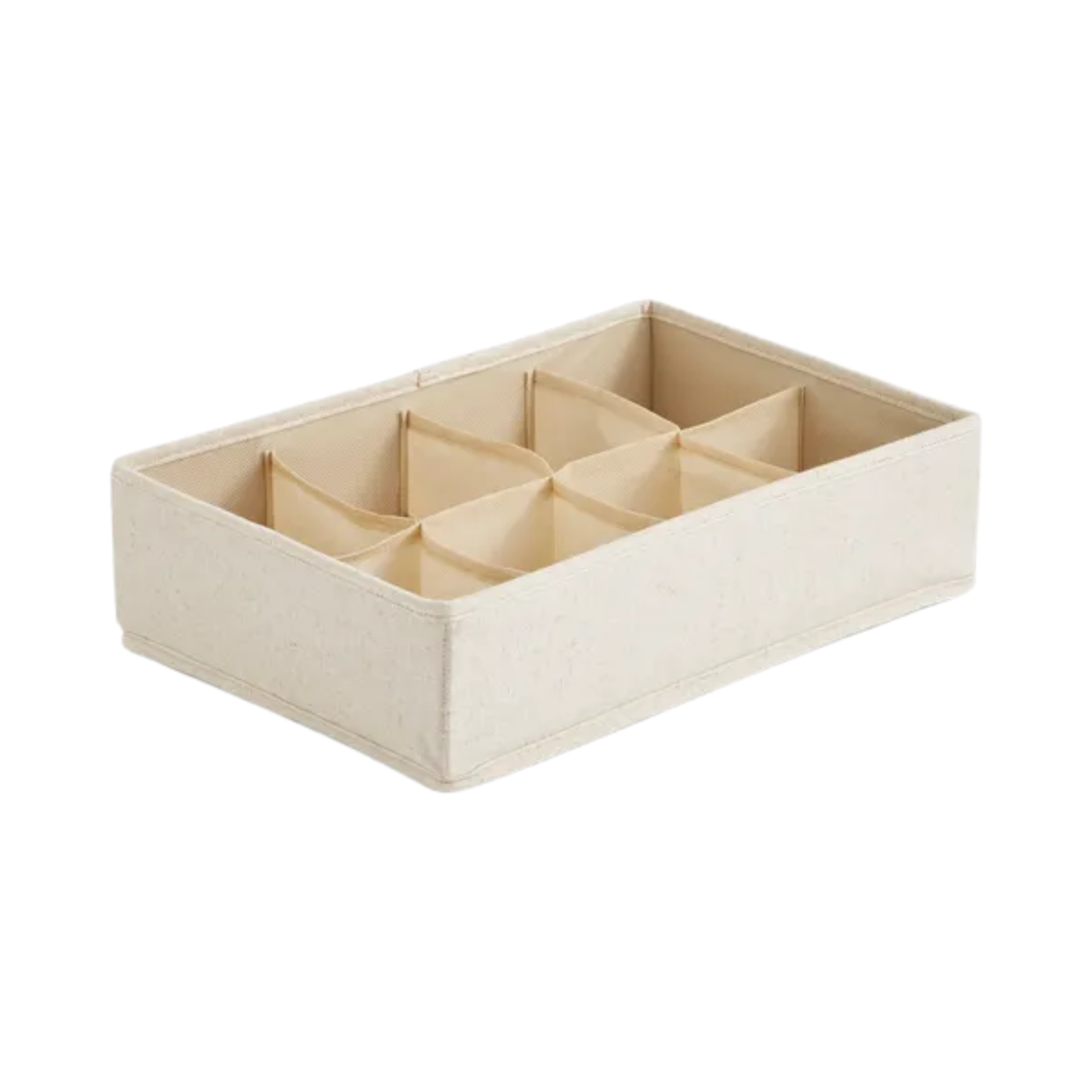 A linen compartment organizer