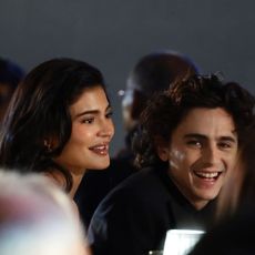 Kylie Jenner and Timothée Chalamet attend the WSJ Magazine's 2023 Innovator Awards