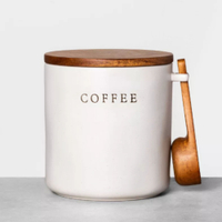 Hearth &amp; Hand Stoneware Coffee Canister | $16.99 at Target