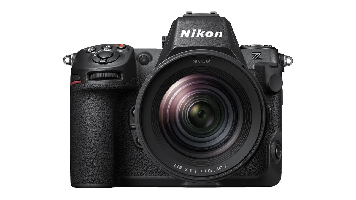 Nikon Z8 against a white background