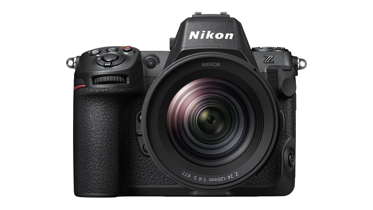 Nikon Z8 against a white background