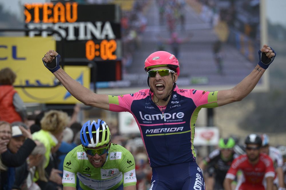 Davide Cimolai (Lampre-Merida) wins stage 5 of Paris-Nice