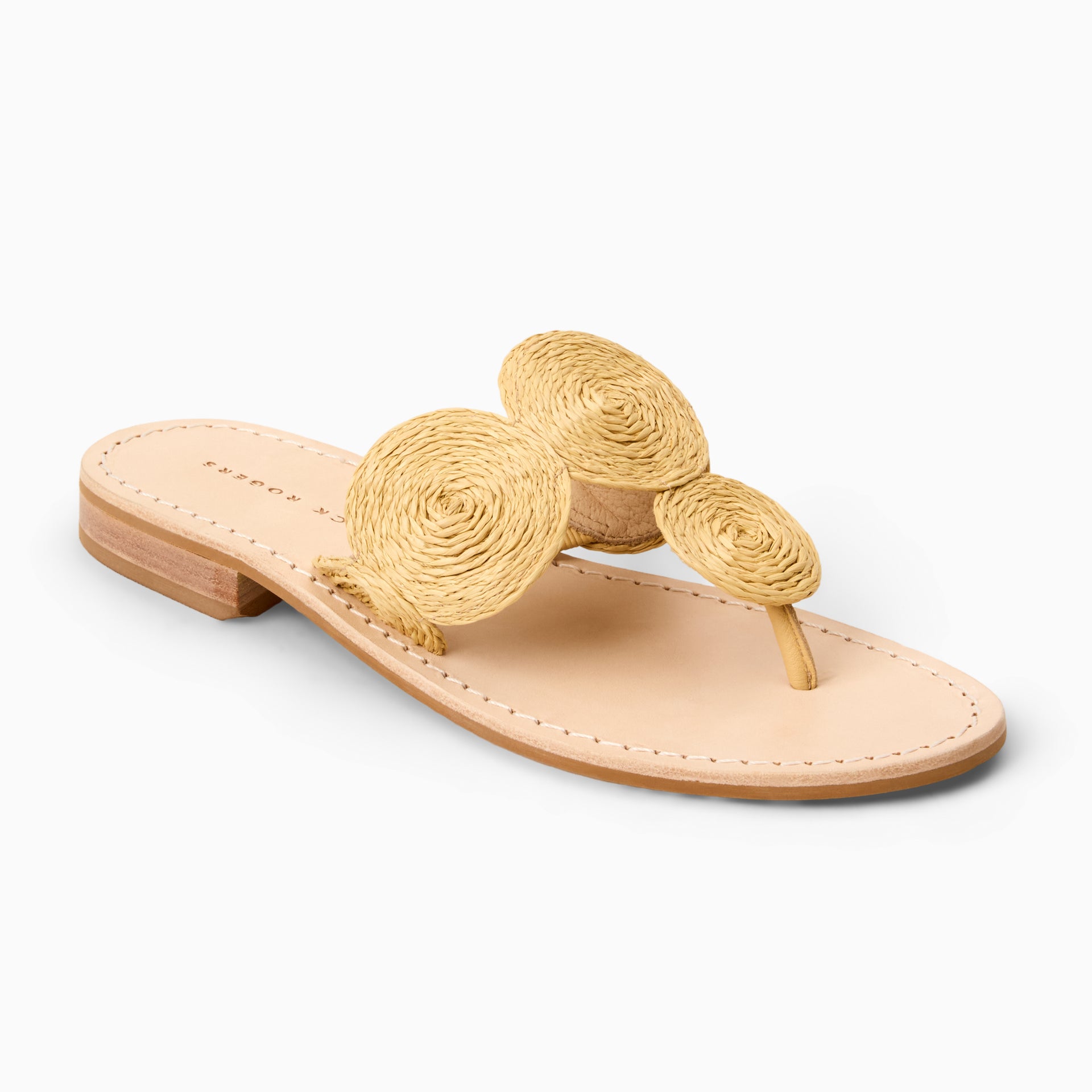Margo Raffia Sandal - 5 / Natural