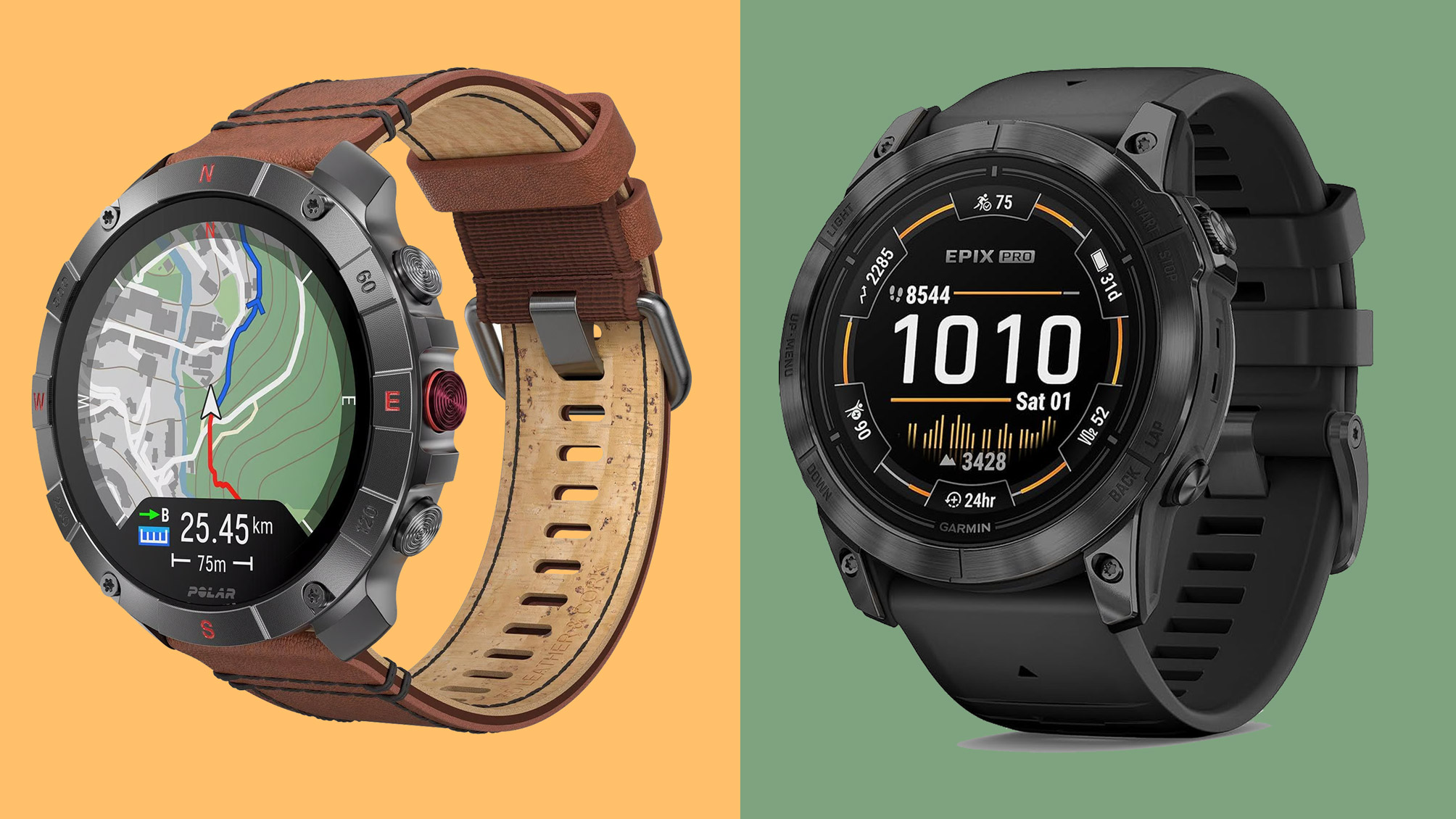 Polar Grit X2 Pro vs Garmin Epix Pro: Which premium adventure watch ...