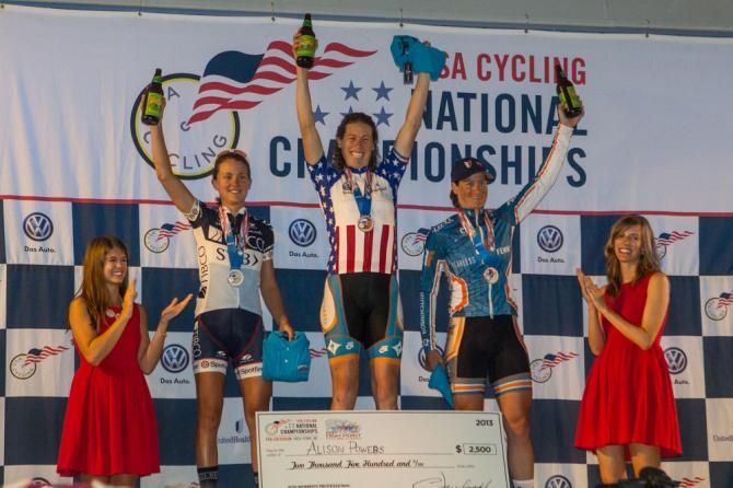 The top three women for the championships (L-R): Amanda Miller, Alison Powers and Theresa Cliff-Ryan