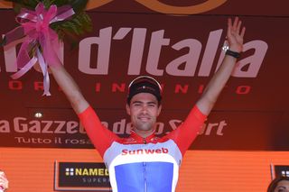 Tom Dumoulin won stage 10 of the Giro d'Italia.