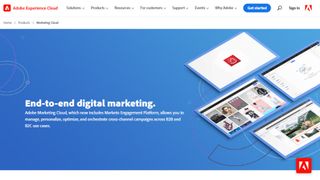 Adobe Marketing Cloud website screenshot