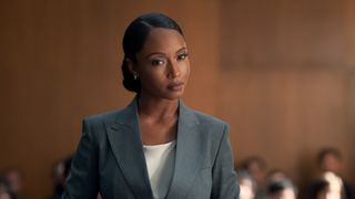 Yaya DaCosta as Andrea in court in The Lincoln Lawyer season 2 episode 7