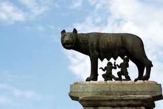 romulus, remus, feral children, Rome