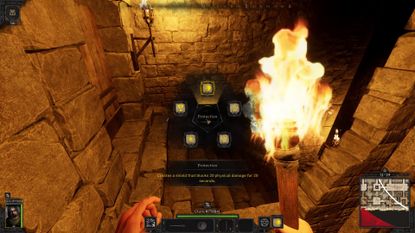 Dark and Darker Cleric radial spell menu