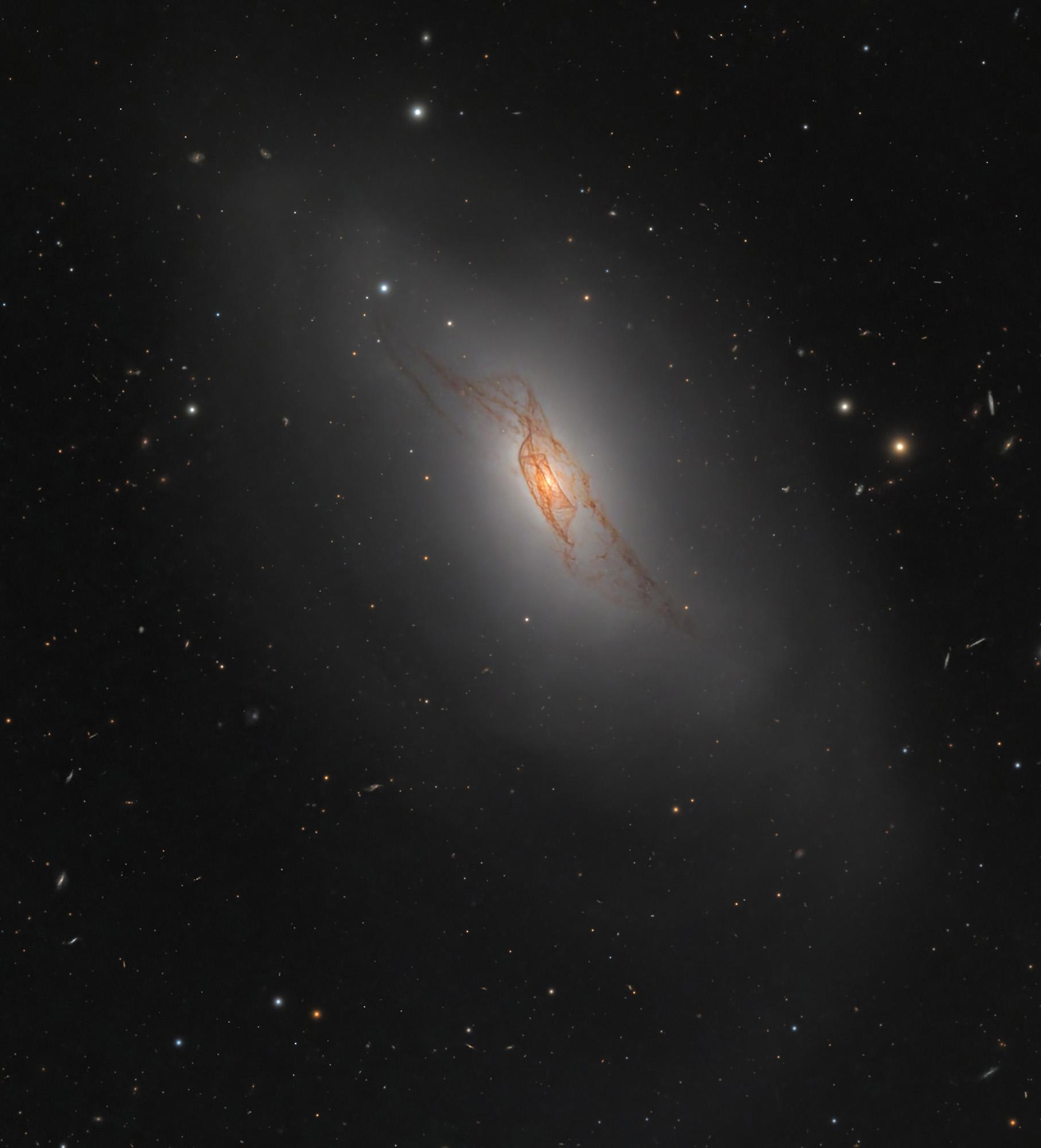 A galaxy in deep space.