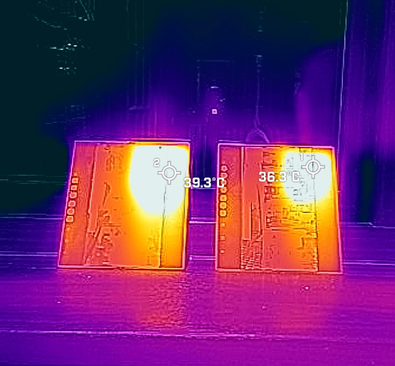 z fold 8 ultra vs z fold 7 thermal test screenshots