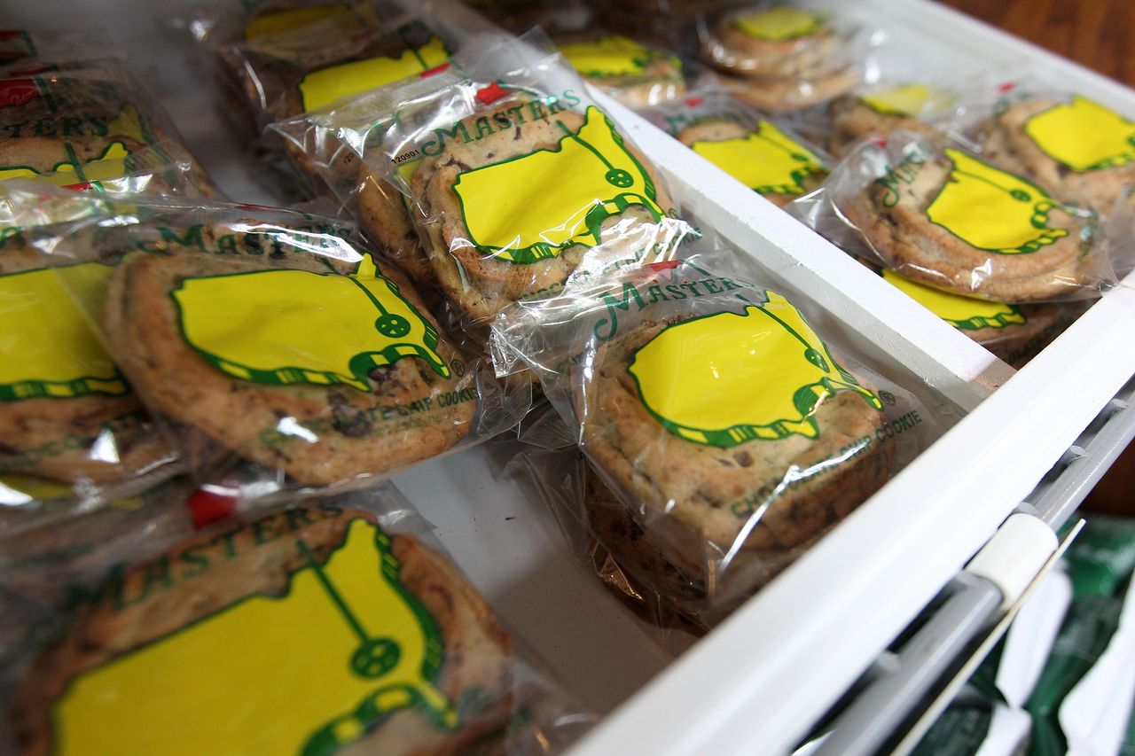 Masters cookies back in 2012
