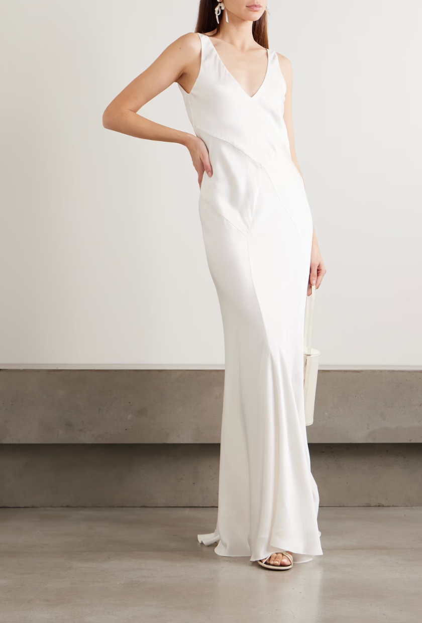 An image of an Olivia Von Halle wedding dress.