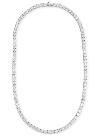 Cernucci, Crystal-Embellished Tennis Necklace