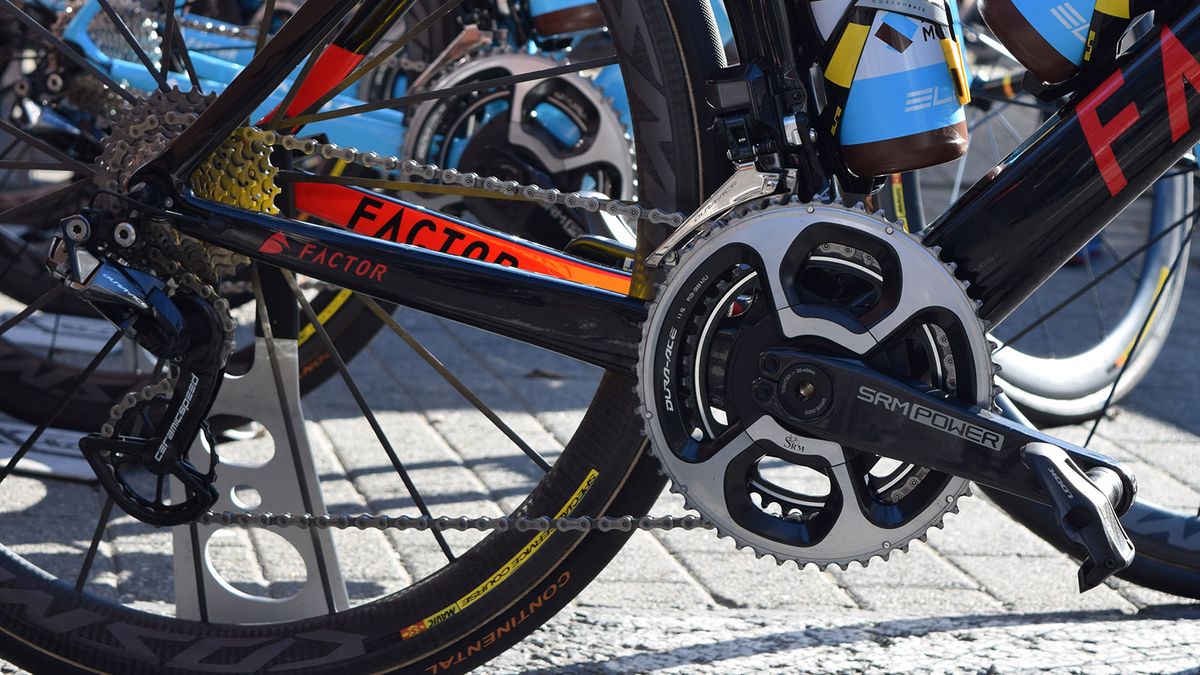 A look at the drivetrain on Naesen's Factor ONE
