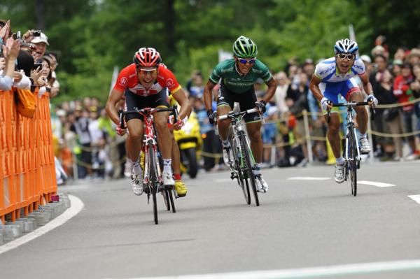 The sprint finish