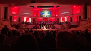 Pensacola’s Olive Baptist Church has installed a pair of KLANG:vokal immersive IEM mixing systems and 14 KLANG:kontrollers for its worship team.