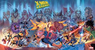 Interlocking X-Men Legends covers