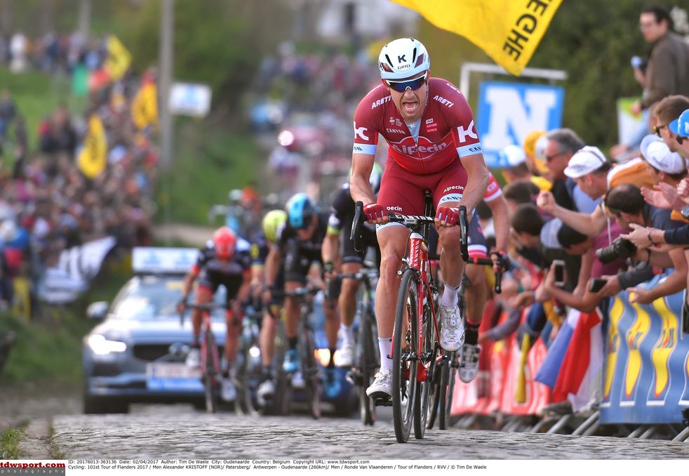 Alexander Kirstoff (Katusha) on the Paterberg